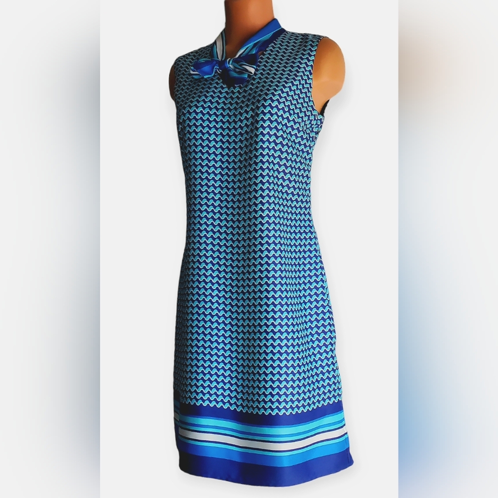 Tommy Hilfiger Women's Newport Tie Front Sleeveless Tank Dress